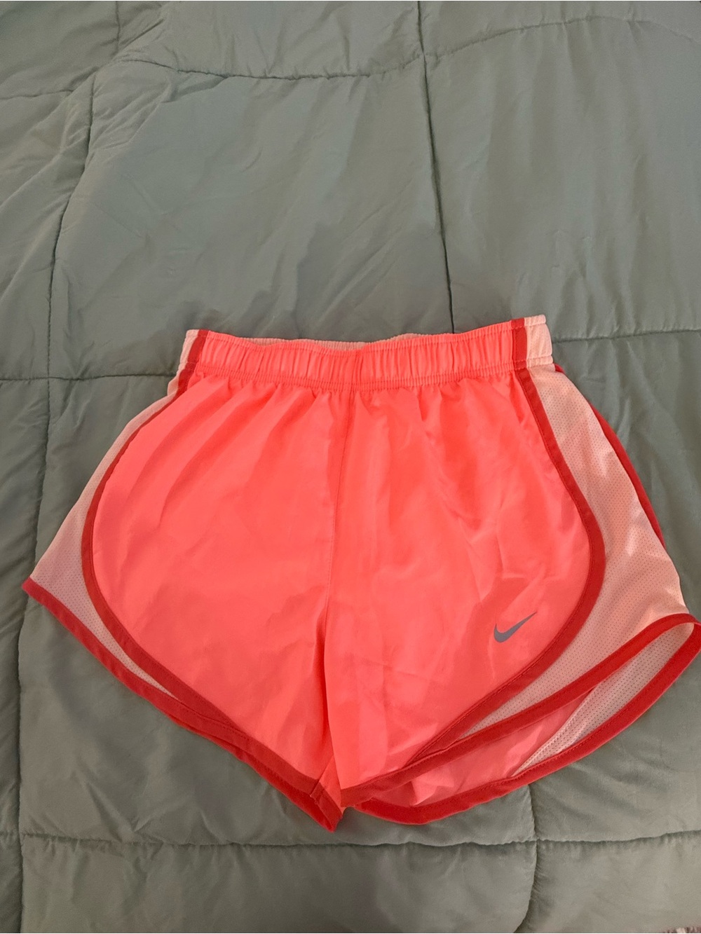 Nike Women's Coral Pink Athletic Shorts